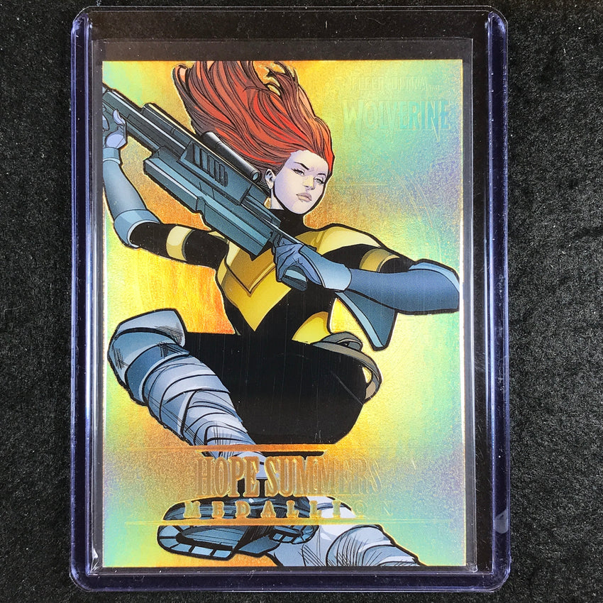 2023 Fleer Ultra Wolverine HOPE SUMMERS Medallions Gold 180/200 #17