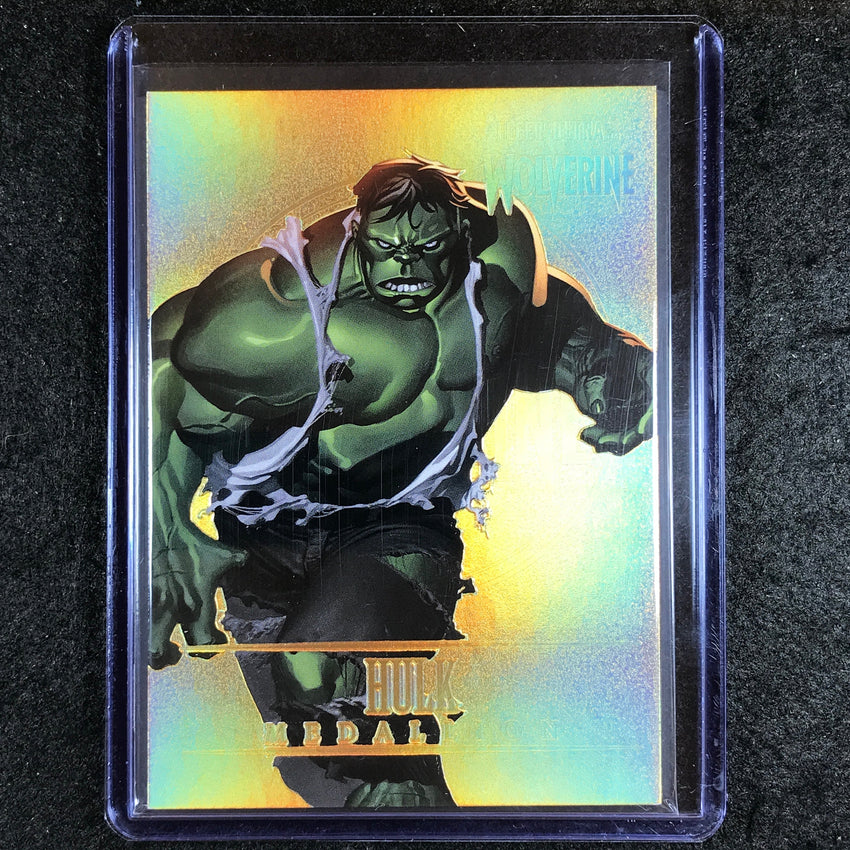 2023 Fleer Ultra Wolverine HULK Medallions Gold 38/200 #18