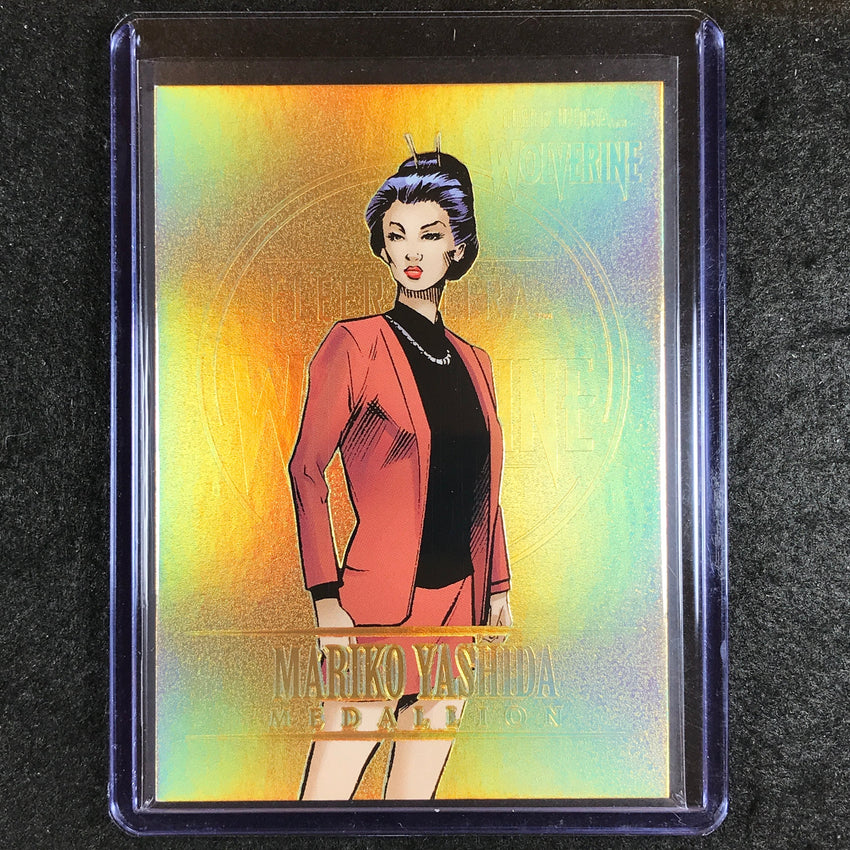 2023 Fleer Ultra Wolverine MARIKO YASHIDA Medallions Gold 61/200 #27