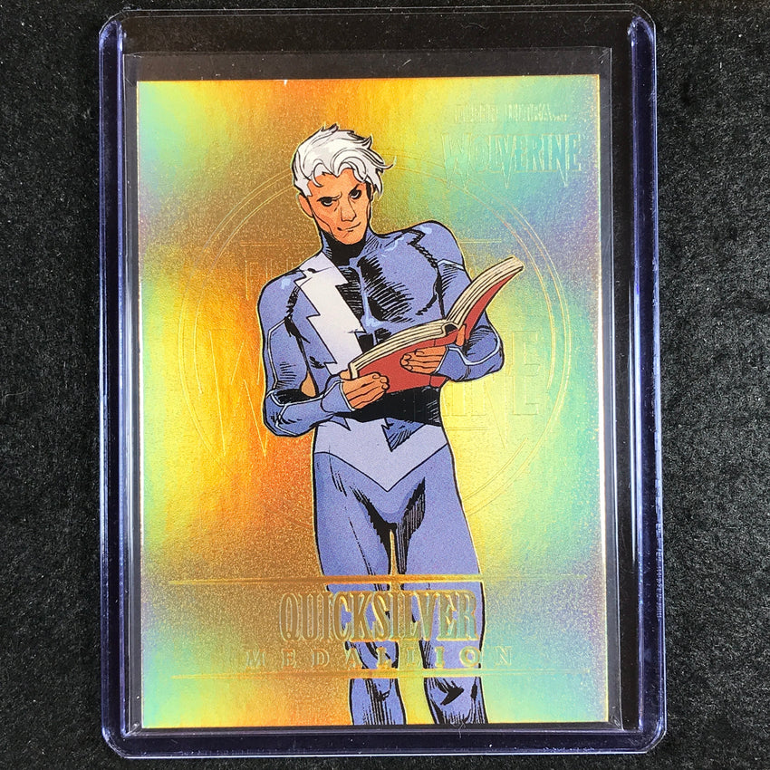 2023 Fleer Ultra Wolverine QUICKSILVER Medallions Gold 86/200 #38