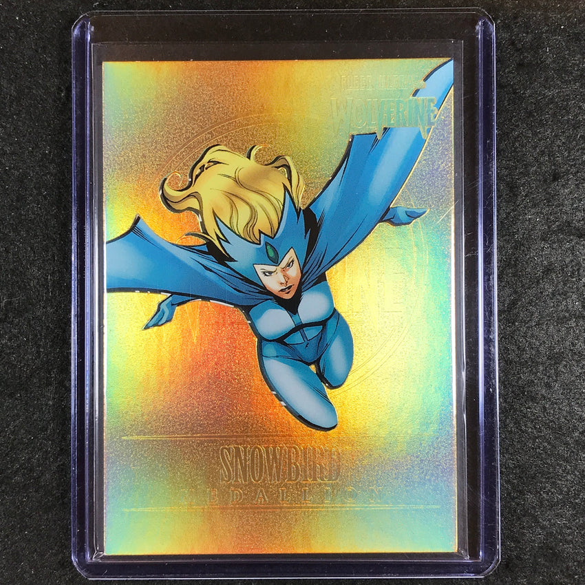 2023 Fleer Ultra Wolverine SNOWBIRD Medallions Gold 5/200 #43