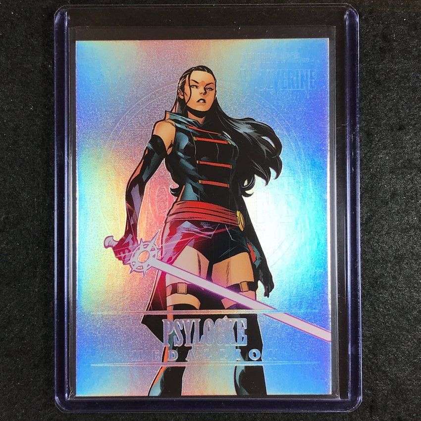 2023 Fleer Ultra Wolverine PSYLOCKE Medallions Platinum 34/100 #36