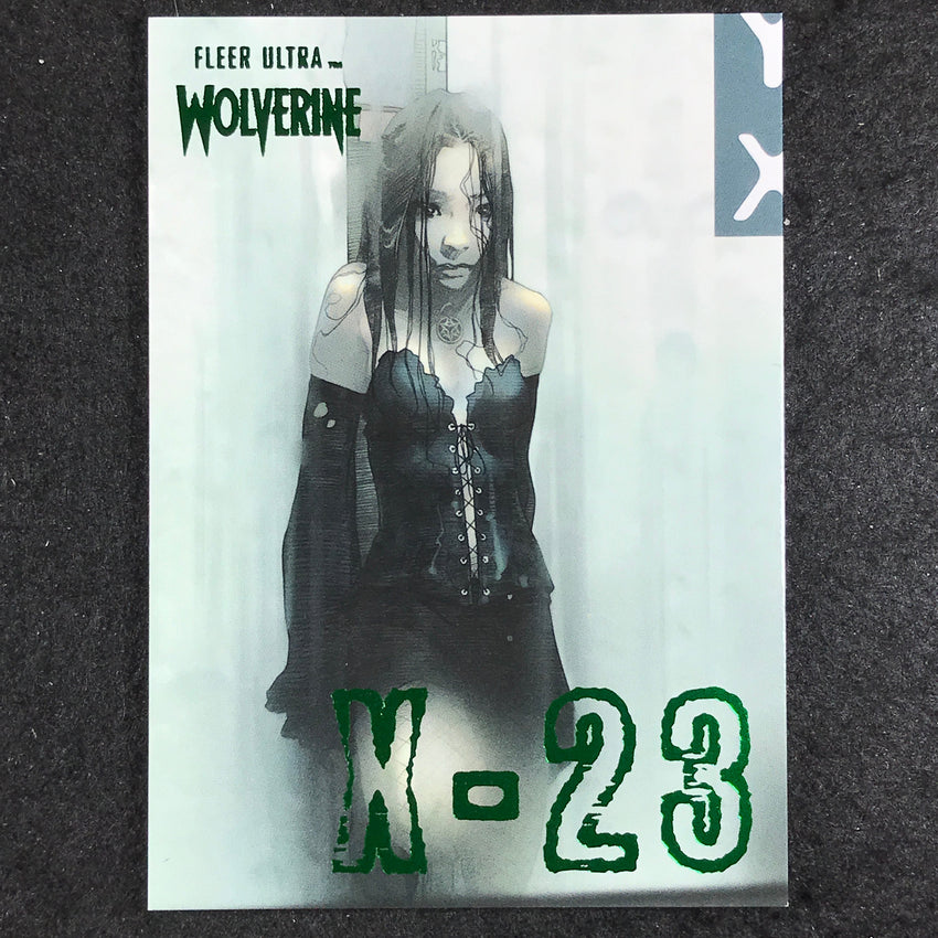 2023 Fleer Ultra Wolverine X-23 Insert Green Foil #1