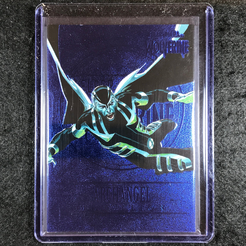 2023 Fleer Ultra Wolverine ARCHANGEL Medallions Blue 25/25 #1