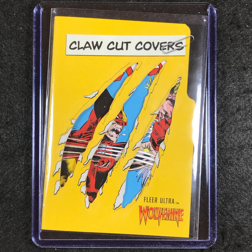 2023 Fleer Ultra Wolverine UNCANNY X-MEN (1963) #222 Claw Cut Covers 44/50 #17