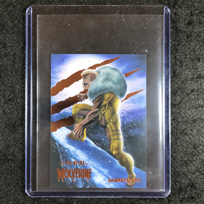 2023 Fleer Ultra Wolverine SABRETOOTH Top Secret Minis 7/42 #27