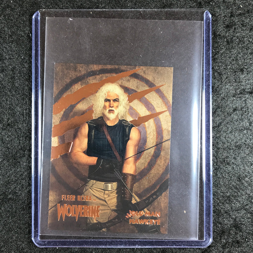 2023 Fleer Ultra Wolverine OLD MAN HAWKEYE Top Secret Minis 23/42 #41