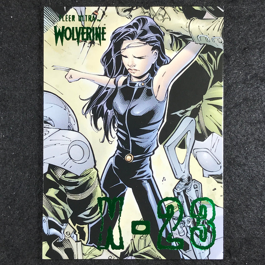 2023 Fleer Ultra Wolverine X-23 Insert Green Foil #4