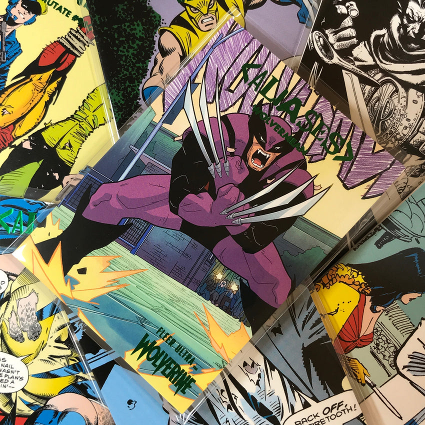 2023 Fleer Ultra Wolverine MUTATE #9601 Aliases Green Foil #3
