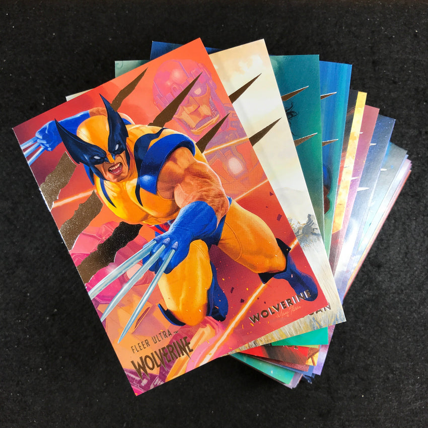 2023 Fleer Ultra Wolverine COMPLETE BASE SET Complete Base Set #1 - #100