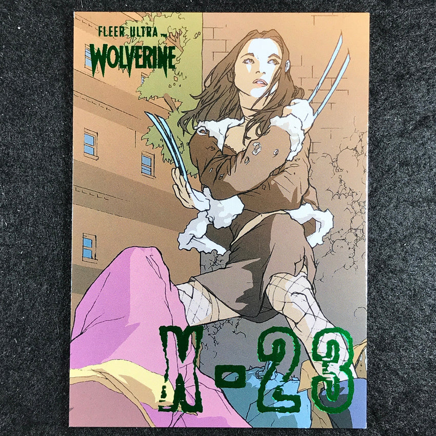 2023 Fleer Ultra Wolverine X-23 Insert Green Foil #10