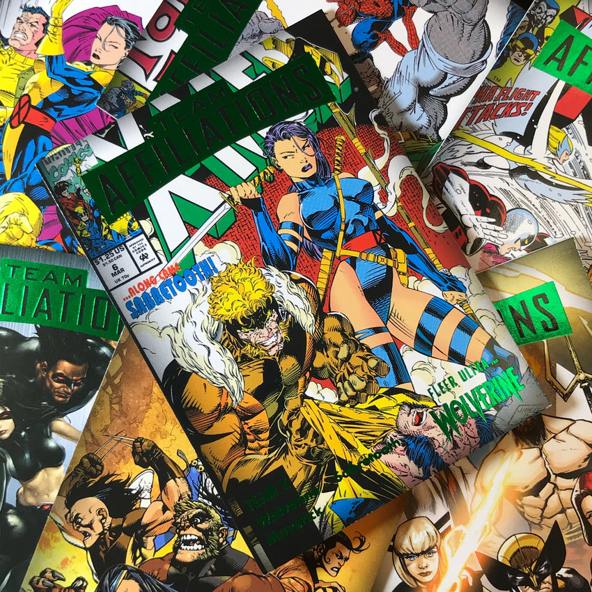 2023 Fleer Ultra Wolverine X-MEN Team Affiliations Green Foil #1