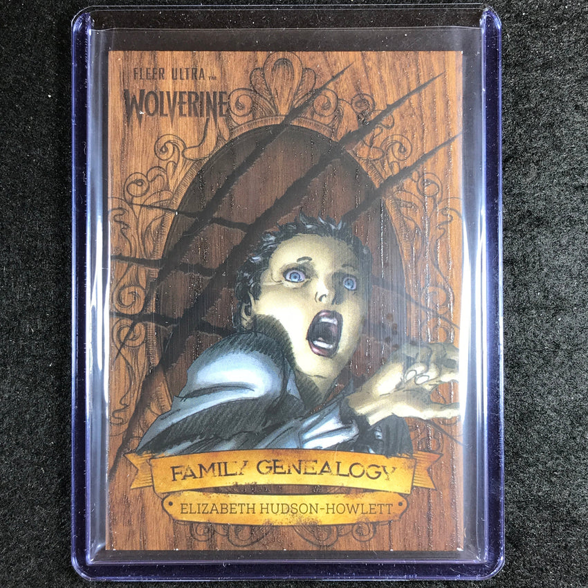 2023 Fleer Ultra Wolverine ELIZABETH HUDSON-HOWLETT Family Genealogy #3