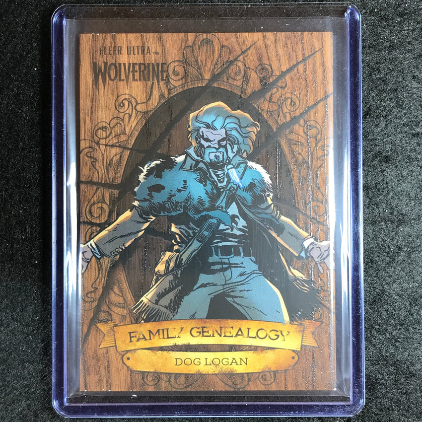 2023 Fleer Ultra Wolverine DOG LOGAN Family Genealogy #5