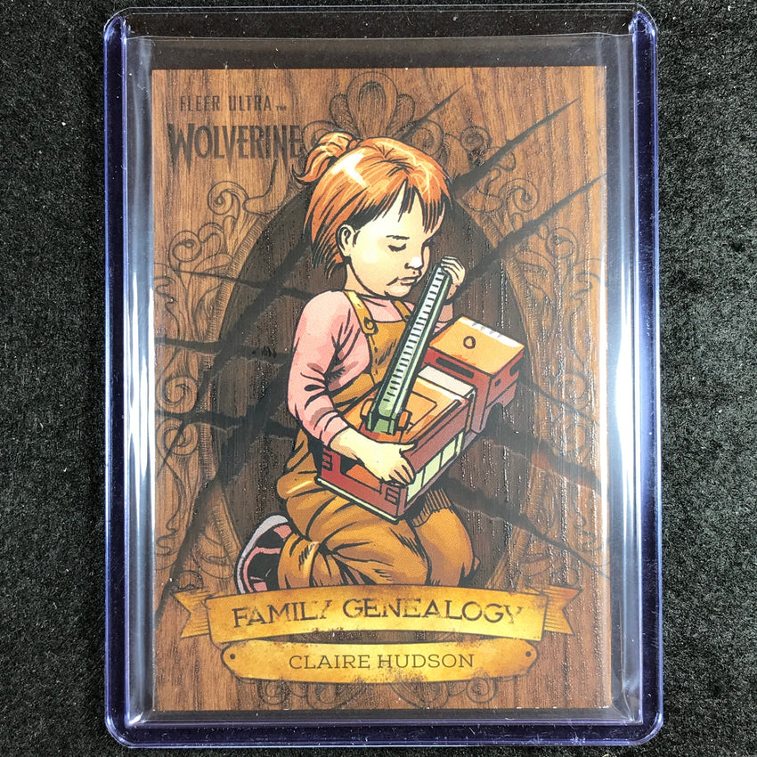 2023 Fleer Ultra Wolverine CLAIRE HUDSON Family Genealogy #12