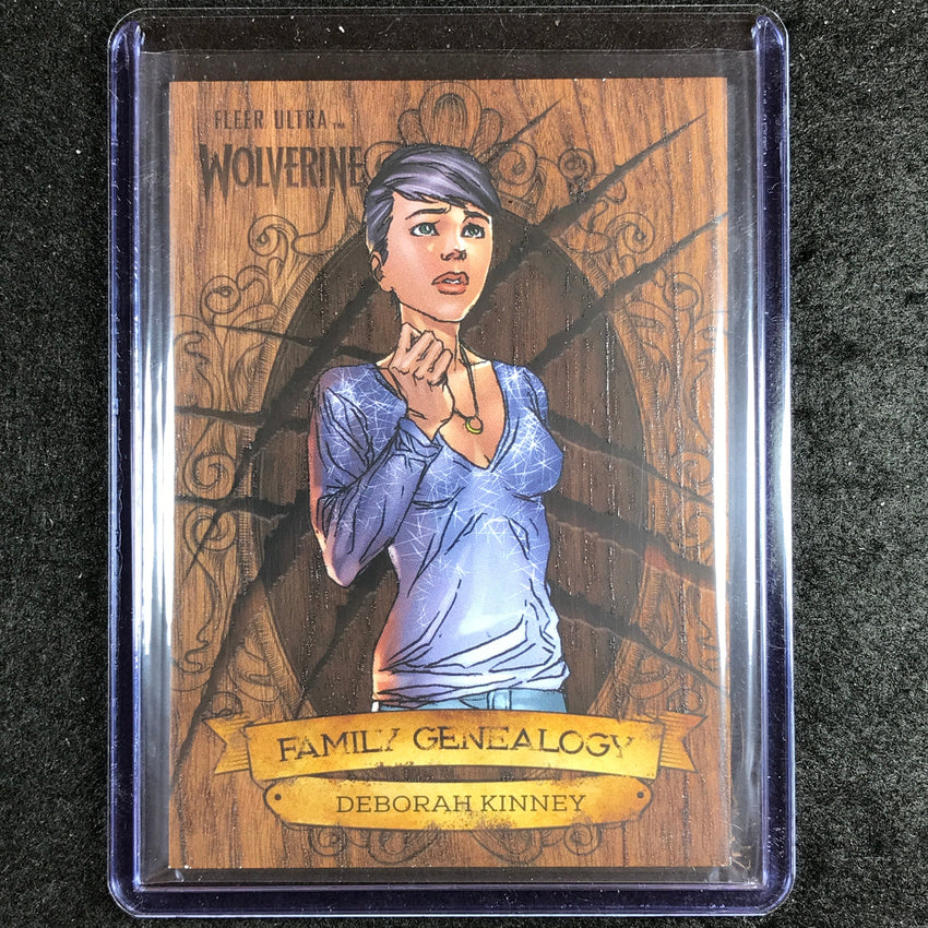 2023 Fleer Ultra Wolverine DEBORAH KINNEY Family Genealogy #14