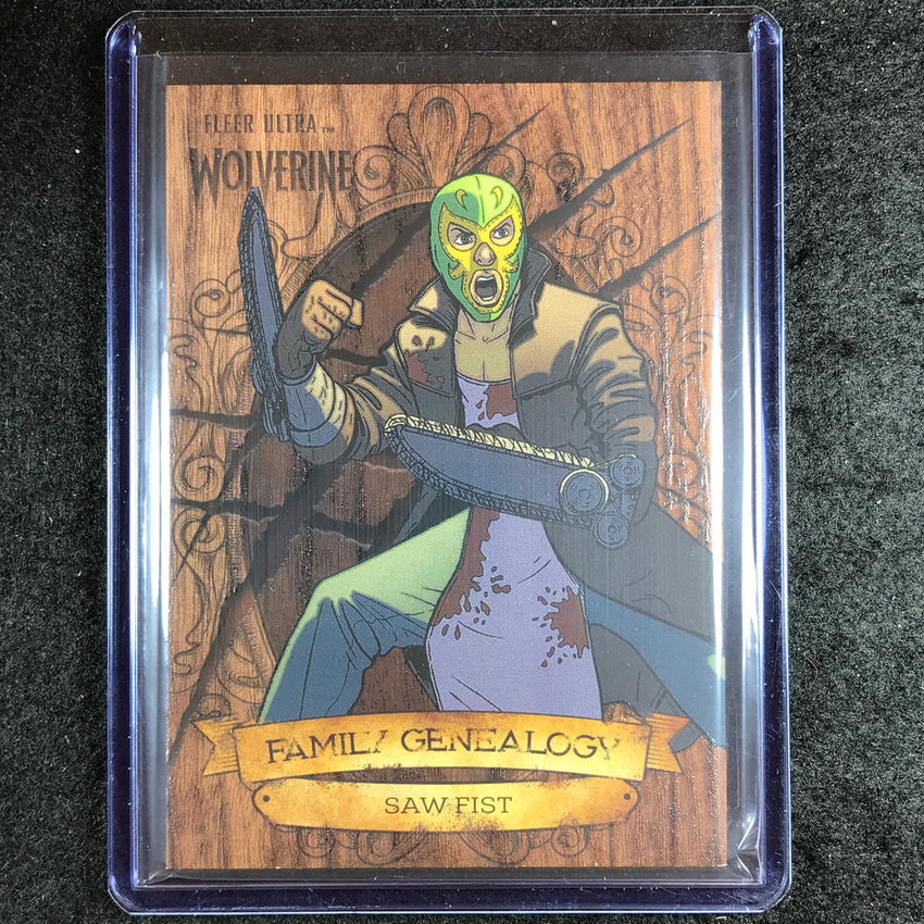 2023 Fleer Ultra Wolverine SAW FIST Family Genealogy #30