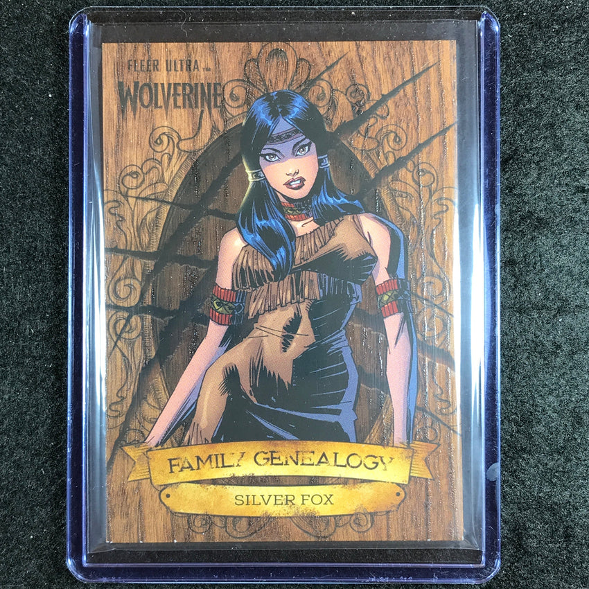 2023 Fleer Ultra Wolverine SILVERFOX Family Genealogy #45