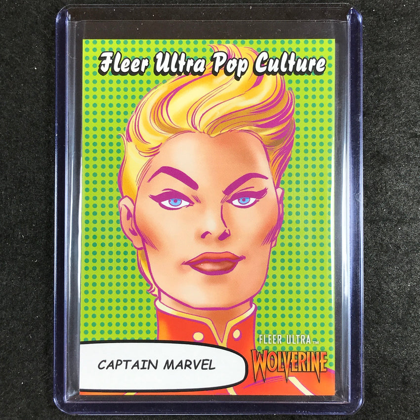 2023 Fleer Ultra Wolverine CAPTAIN MARVEL Pop Culture #3