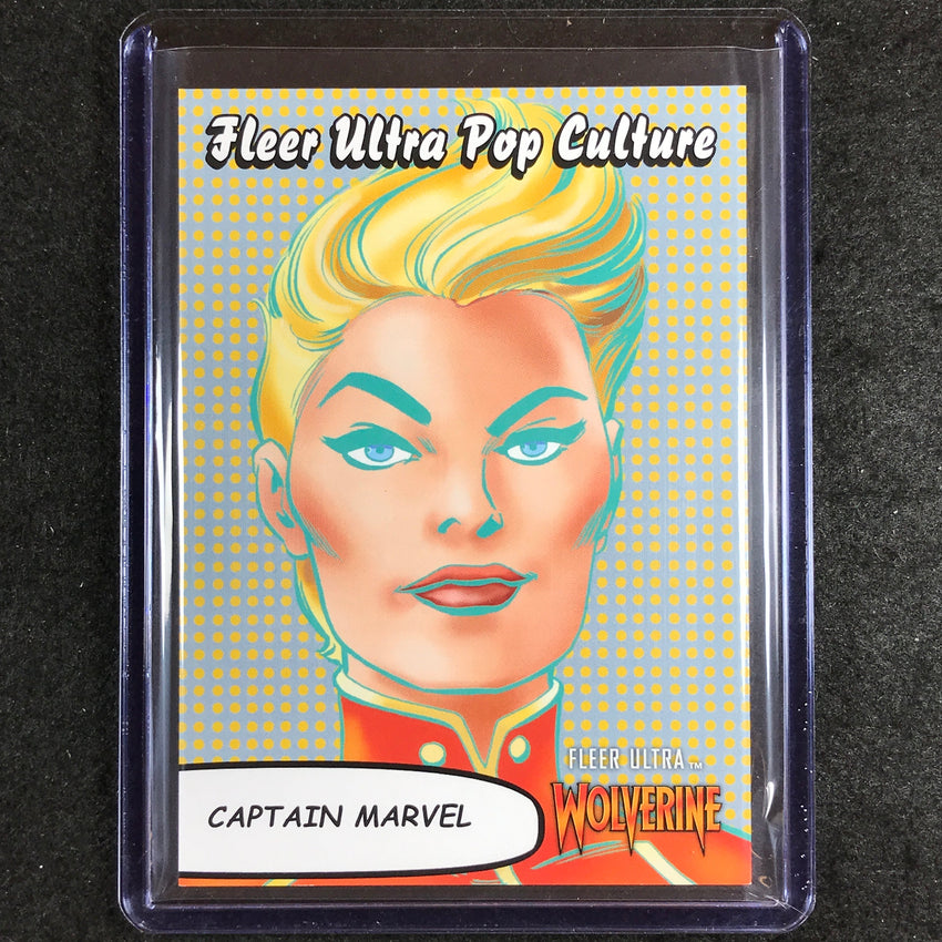 2023 Fleer Ultra Wolverine CAPTAIN MARVEL Pop Culture #4