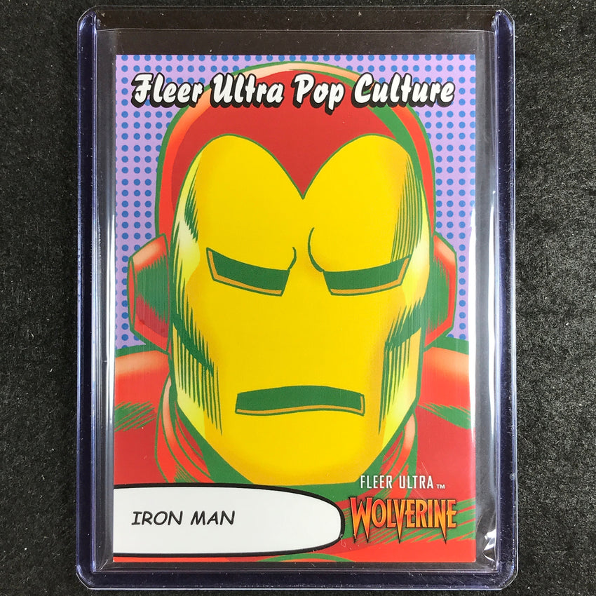 2023 Fleer Ultra Wolverine IRON MAN Pop Culture #6