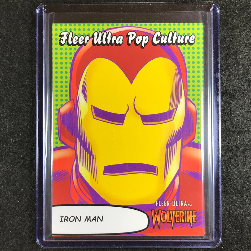 2023 Fleer Ultra Wolverine IRON MAN Pop Culture #7