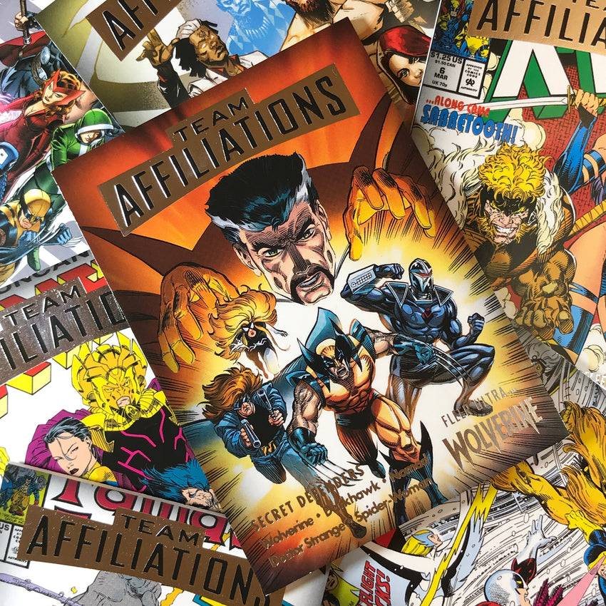 2023 Fleer Ultra Wolverine SECRET DEFENDERS Team Affiliations Base #10