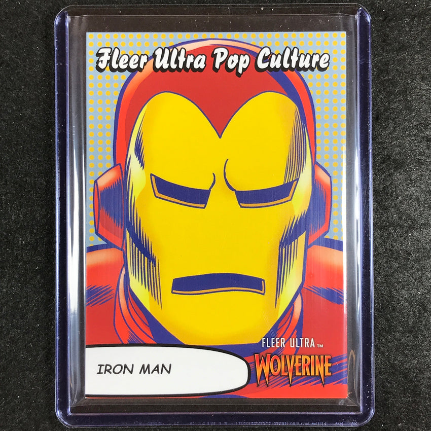 2023 Fleer Ultra Wolverine IRON MAN Pop Culture #8