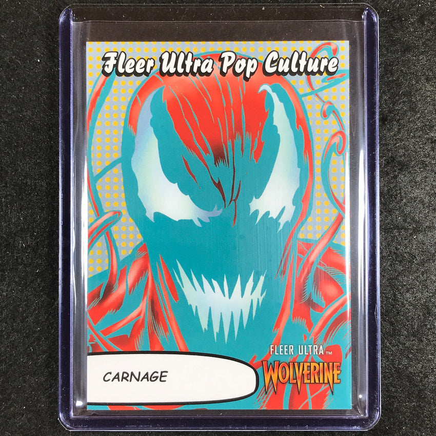2023 Fleer Ultra Wolverine CARNAGE Pop Culture #16