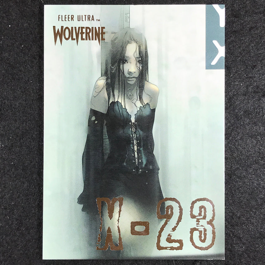 2023 Fleer Ultra Wolverine X-23 Insert Base #1