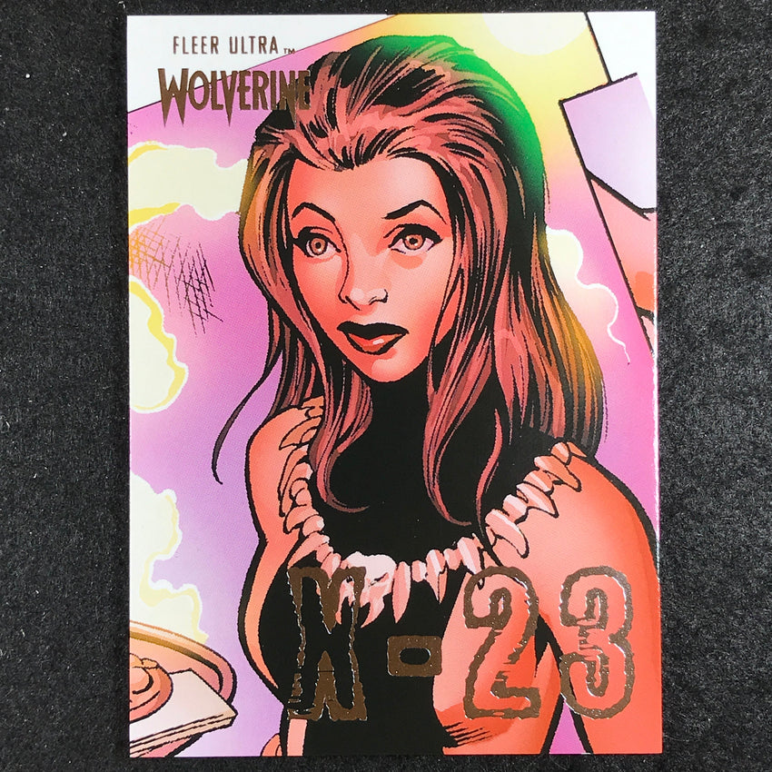 2023 Fleer Ultra Wolverine X-23 Insert Base #2