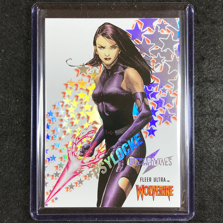 2023 Fleer Ultra Wolverine PSYLOCKE Ultrabilites #30