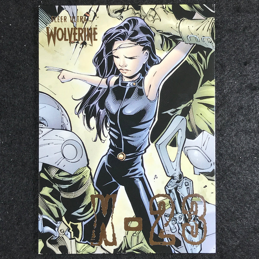 2023 Fleer Ultra Wolverine X-23 Insert Base #4