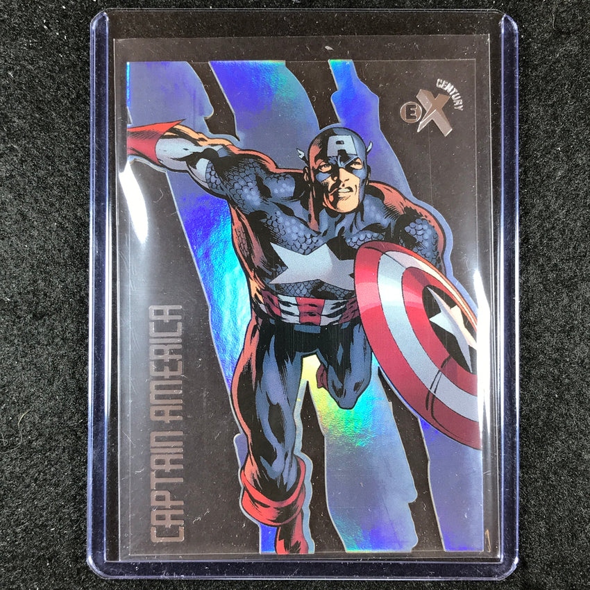 2023 Fleer Ultra Wolverine CAPTAIN AMERICA eX Century #28