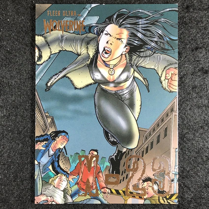 2023 Fleer Ultra Wolverine X-23 Insert Base #5
