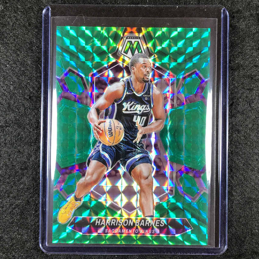2023-24 Mosaic HARRISON BARNES Base Green Fusion Choice 8/18 #75