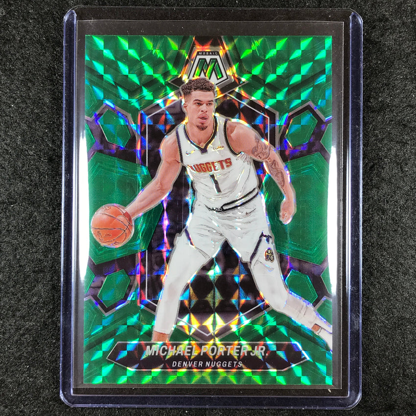 2023-24 Mosaic MICHAEL PORTER JR. Base Green Fusion Choice 8/18 #110