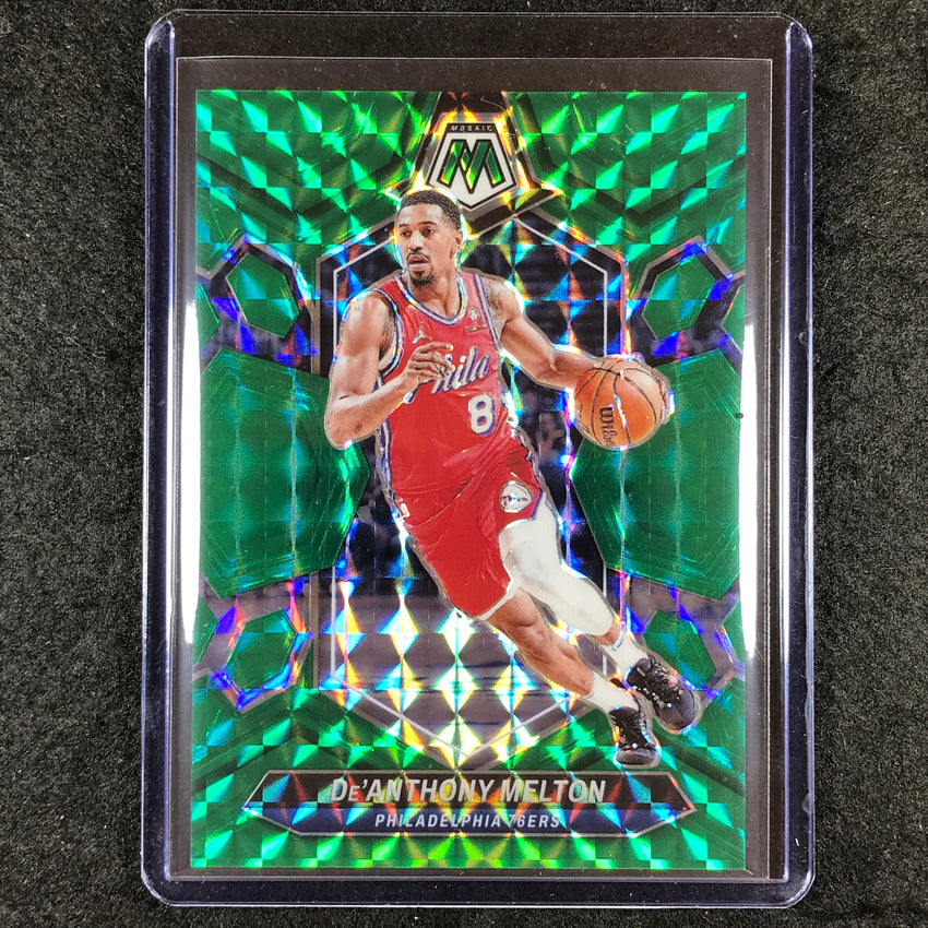 2023-24 Mosaic DE'ANTHONY MELTON Base Green Fusion Choice 12/18 #129