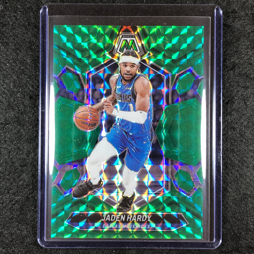 2023-24 Mosaic JADEN HARDY Base Green Fusion Choice 8/18 #132