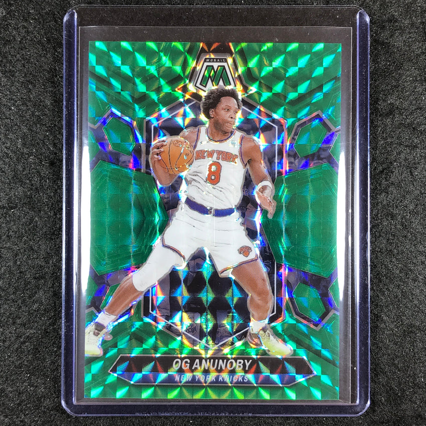 2023-24 Mosaic OG ANUNOBY Base Green Fusion Choice 5/18 #135