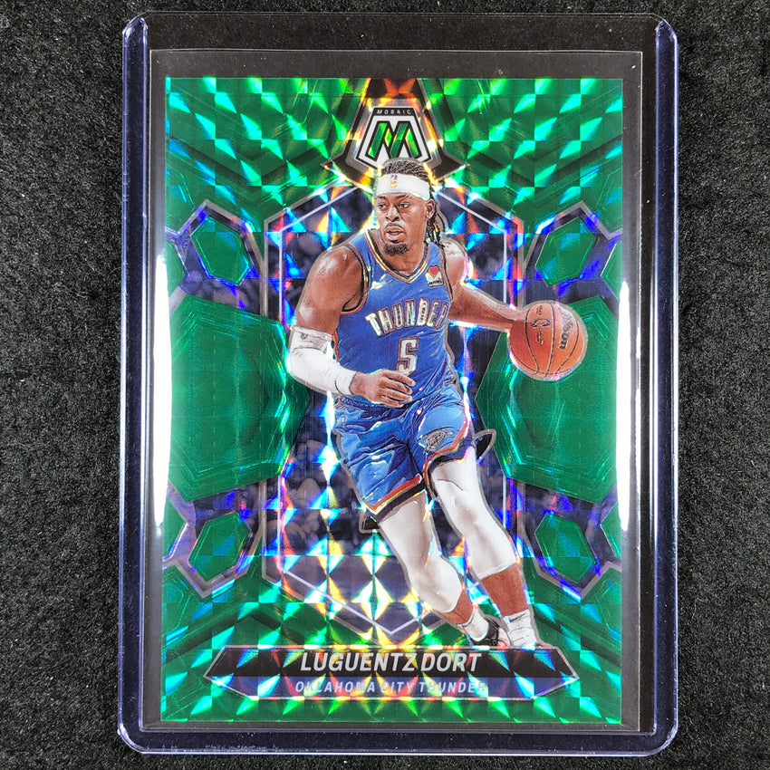 2023-24 Mosaic LUGUENTZ DORT Base Green Fusion Choice 4/18 #191