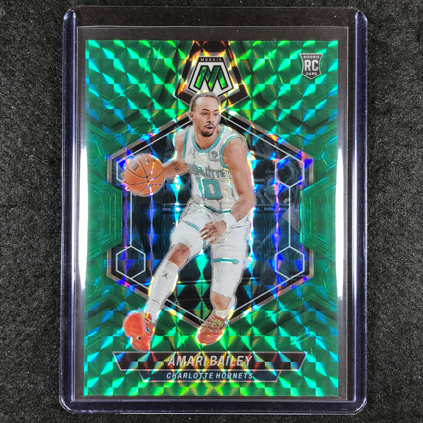 2023-24 Mosaic AMARI BAILEY Rookie Green Fusion Choice 7/18 #231
