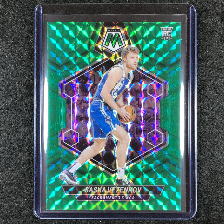 2023-24 Mosaic SASHA VEZENKOV Rookie Green Fusion Choice 8/18 #236