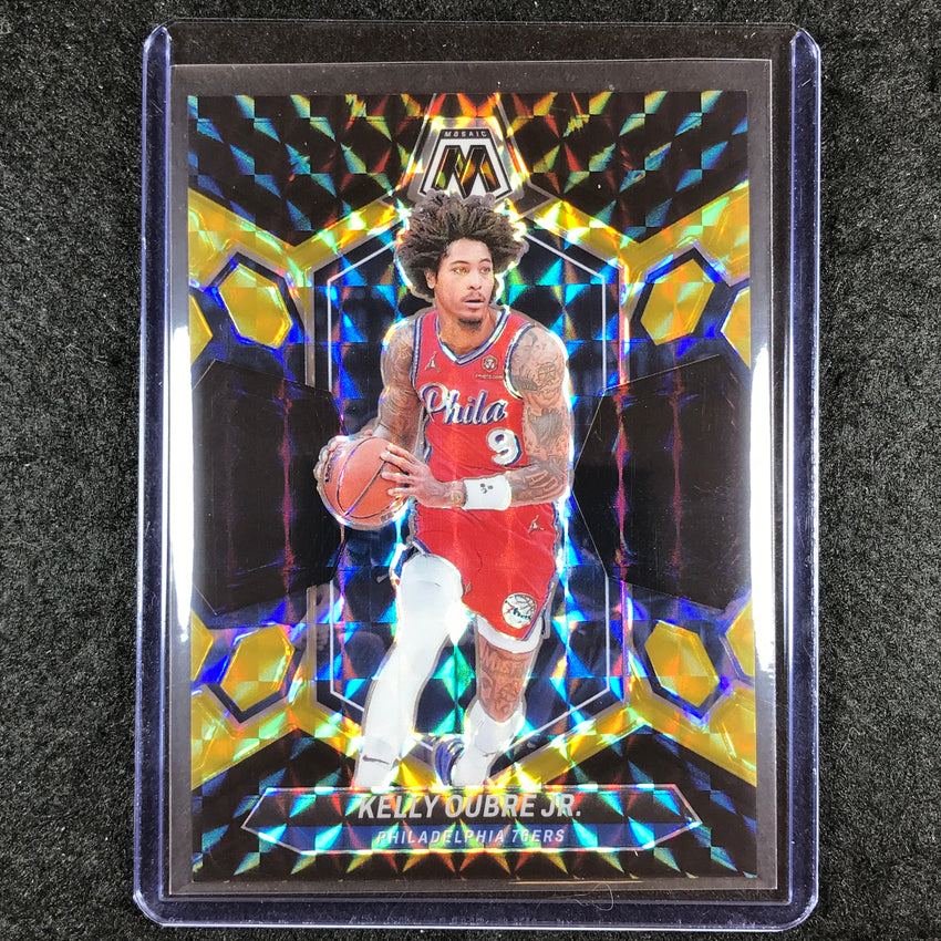 2023-24 Mosaic KELLY OUBRE JR. Base Black Gold Choice 3/8 #58