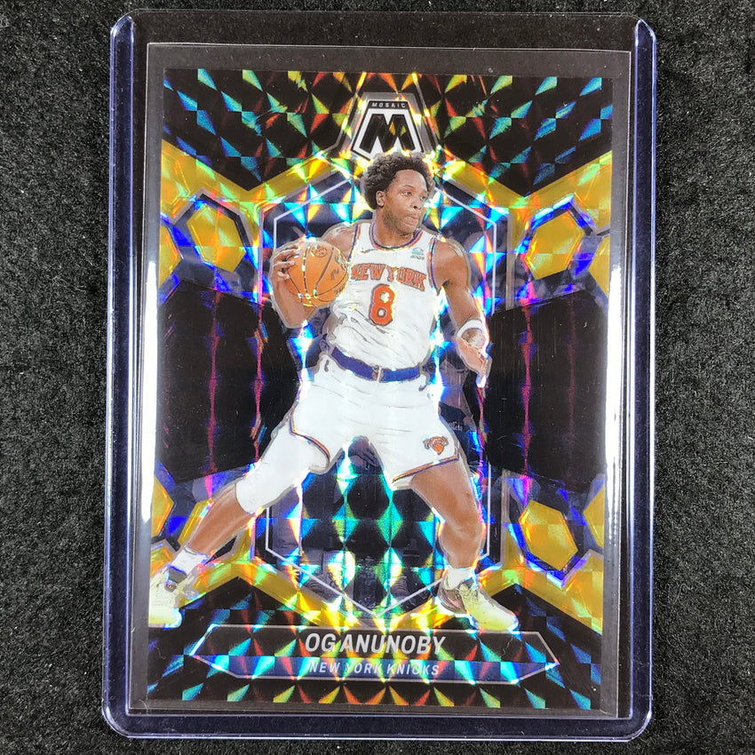 2023-24 Mosaic OG ANUNOBY Base Black Gold Choice 4/8 #135
