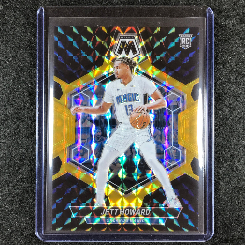 2023-24 Mosaic JETT HOWARD Rookie Black Gold Choice 2/8 #240