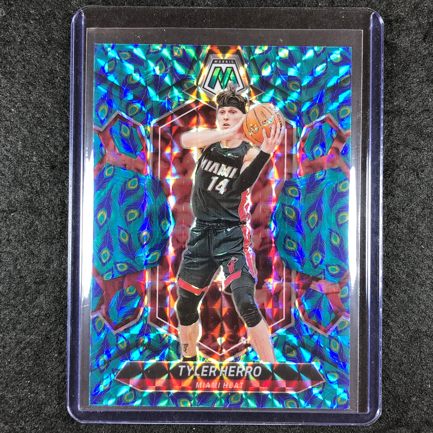 2023-24 Mosaic TYLER HERRO Base Peacock Choice Mosaic SSP #11