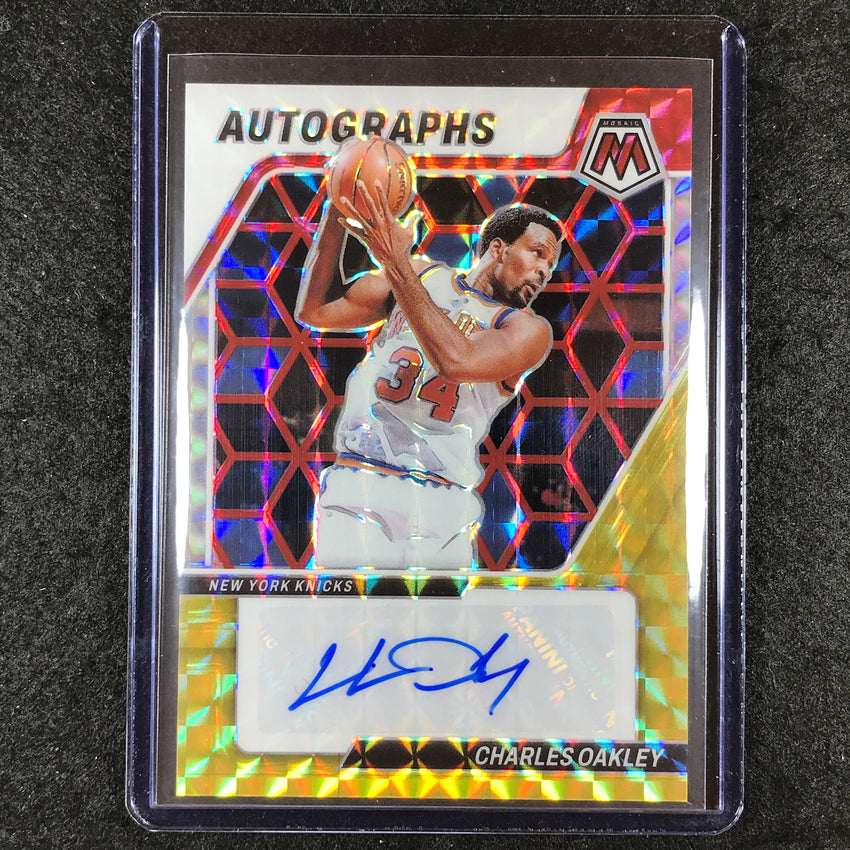 2023-24 Mosaic CHARLES OAKLEY Base Auto Choice #OAK