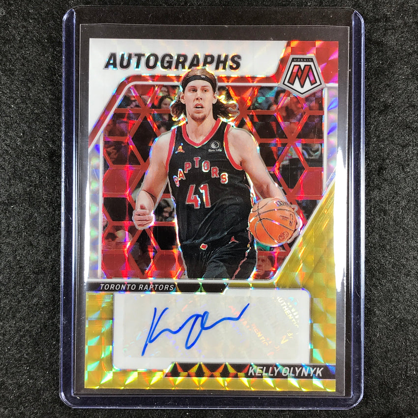 2023-24 Mosaic KELLY OLYNYK Base Auto Choice #OLY