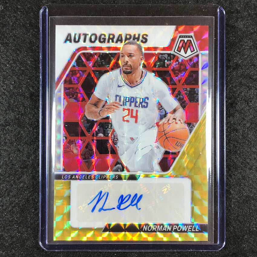 2023-24 Mosaic NORMAN POWELL Base Auto Choice #PWL